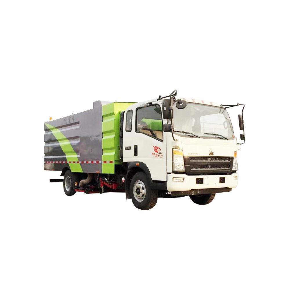 Howo 8 Ton Vacuum Road Sweeper Truck