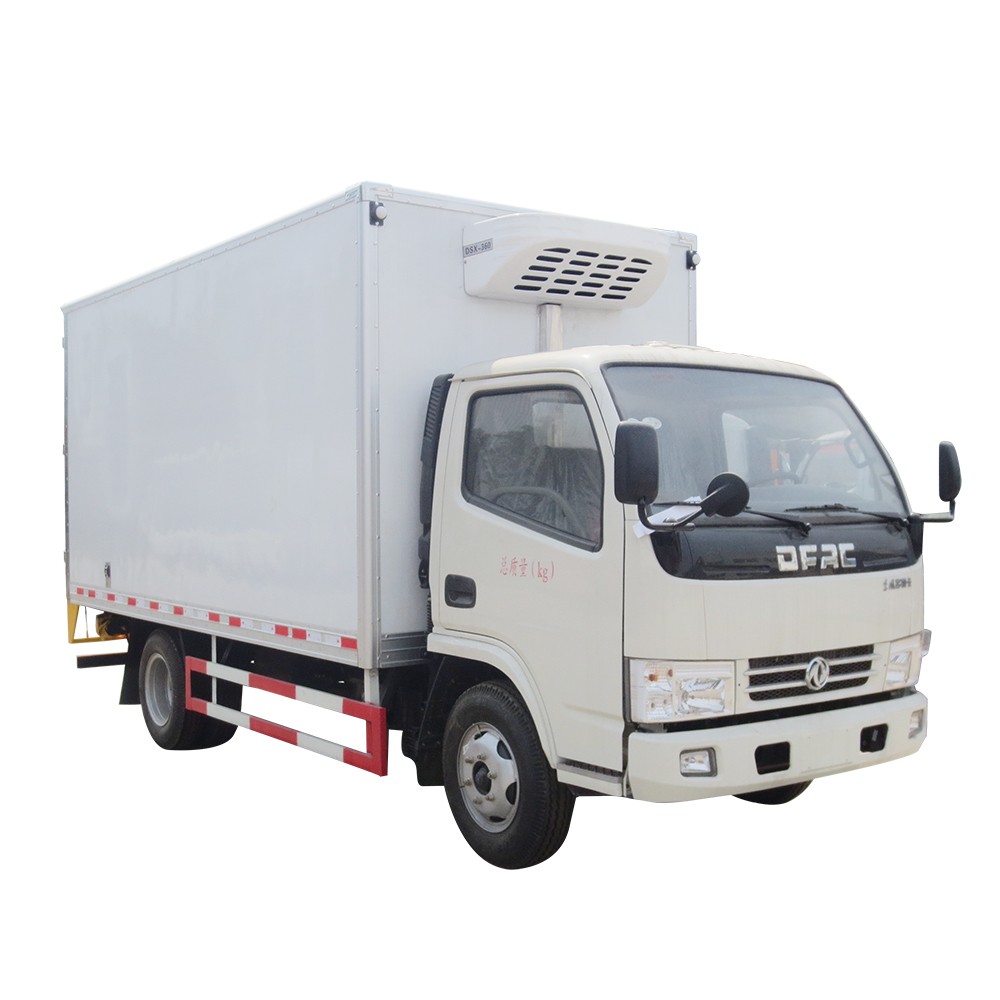 Dongfeng รถบรรทุกตู้เย็น