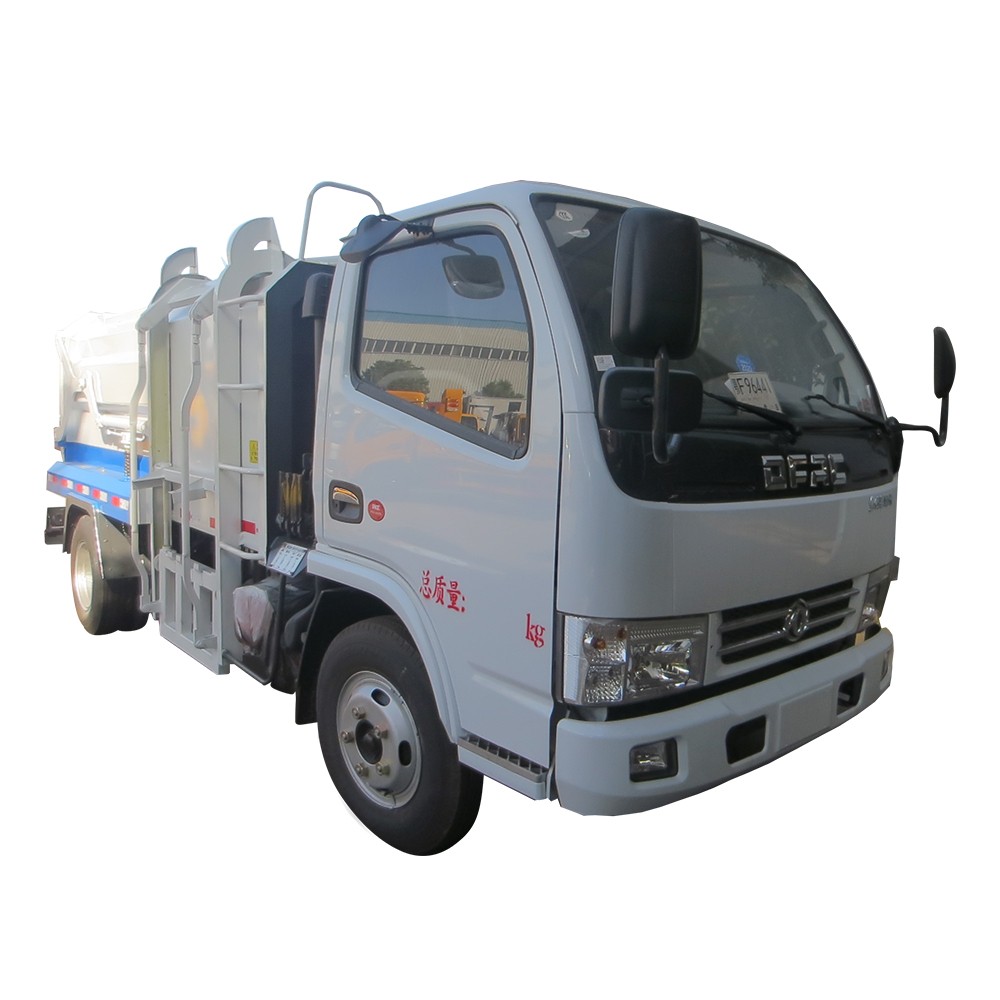 Dongfeng 5 M3 รถบรรทุกขยะมูลฝอย