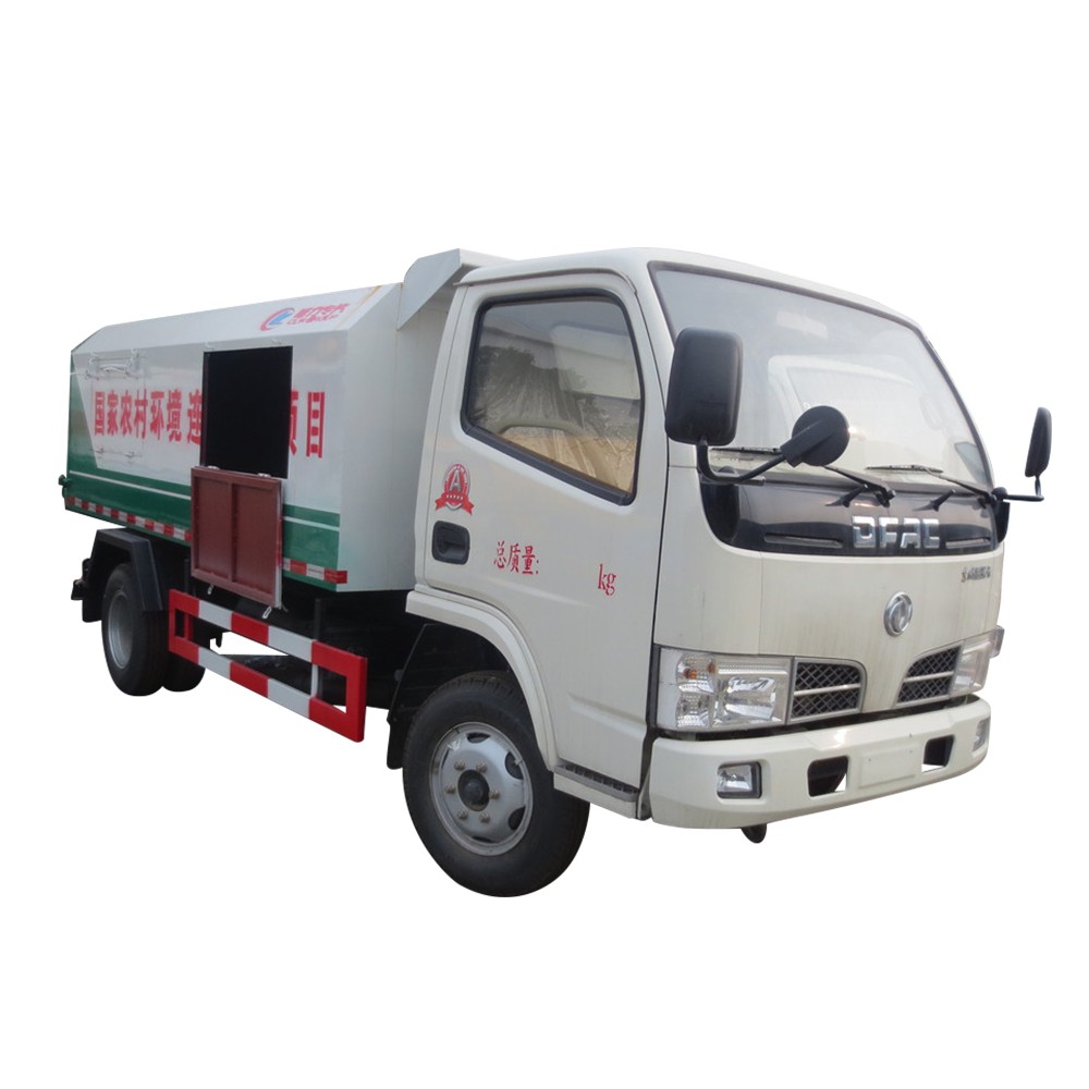 Dongfeng 4 M3 รถบรรทุกขยะมูลฝอย
